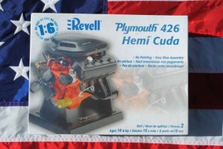Revell 85-1442 Plymouth 426 Hemi Cuba motor